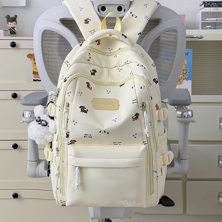 Playful Animal-Themed School Backpack