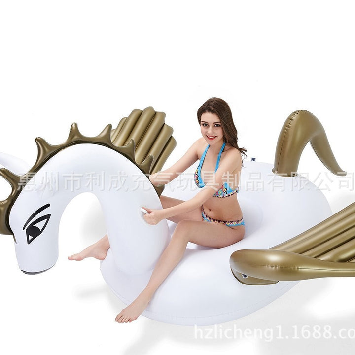 Women inflatable unicorn bath fun Bowlift