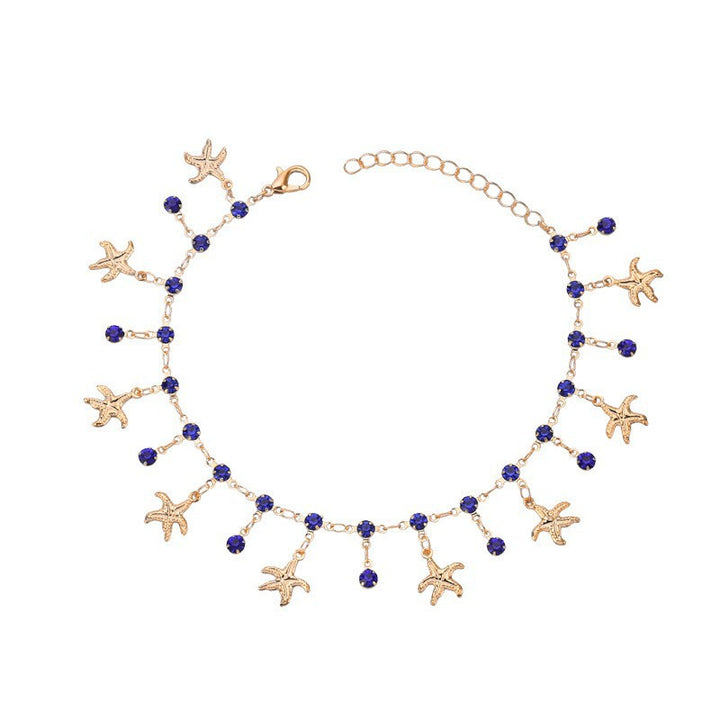 Starfish Charm Anklet Bowlift