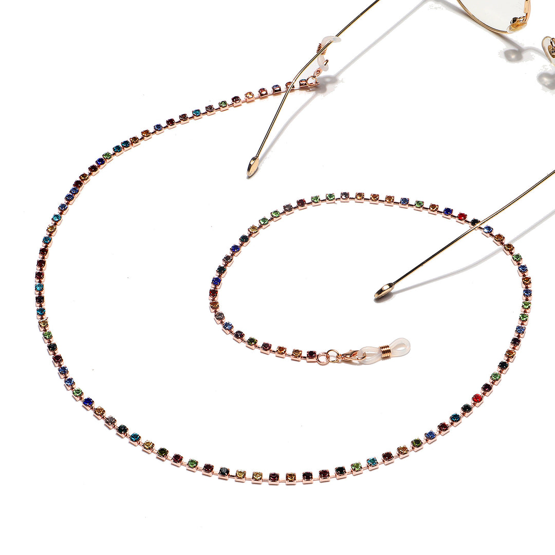 Glamorous Crystal Eyewear Chain Bowlift