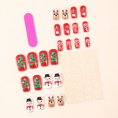 Festive Greeting Nail Art Set Bowlift