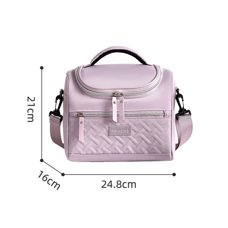 Insulated Multi-Pocket Cosmetic Organizer Bowlift