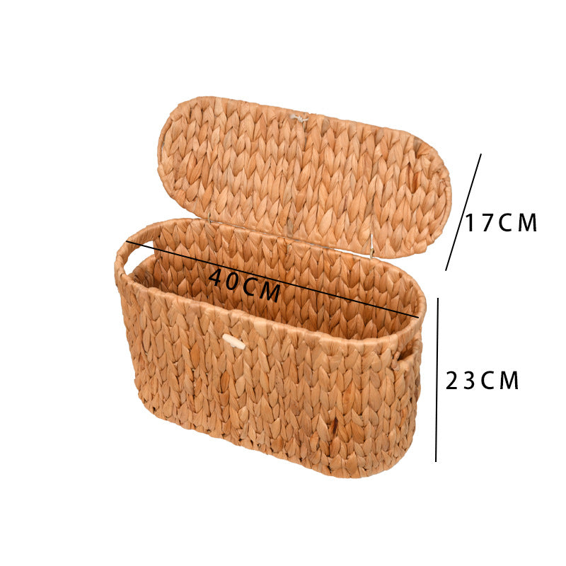 Handcrafted Woven Storage Container Bowlift