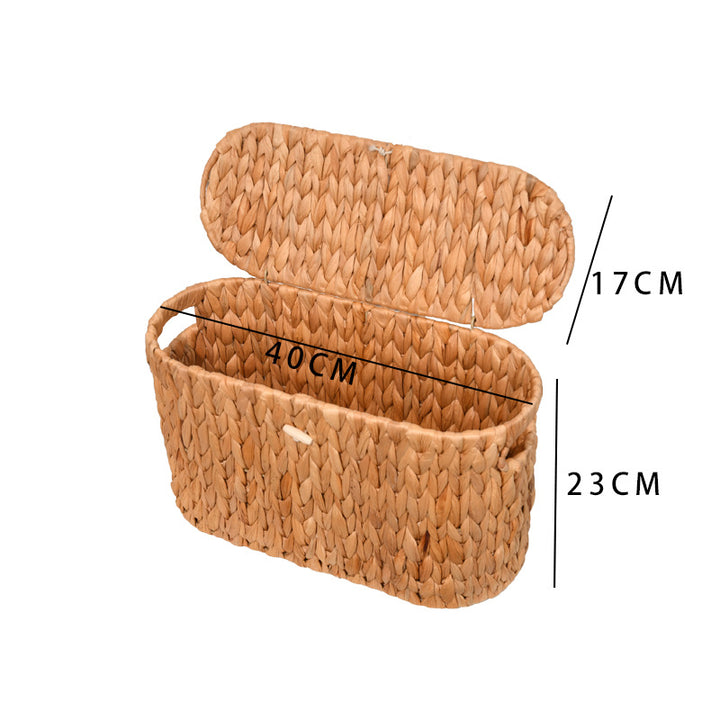 Handcrafted Woven Storage Container Bowlift