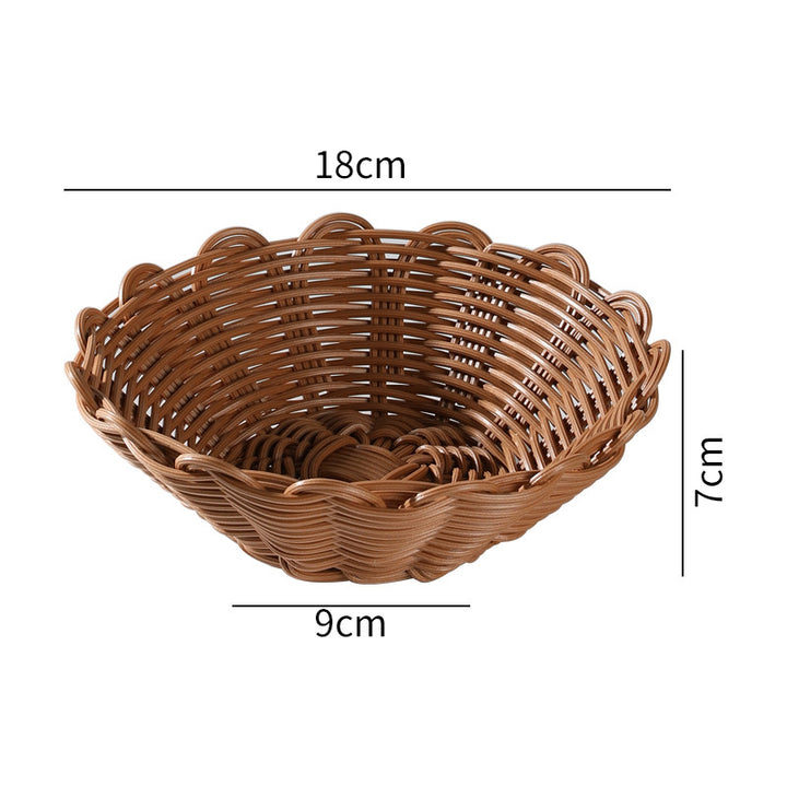 Stylish Decorative Woven Fruit Bowl Bowlift