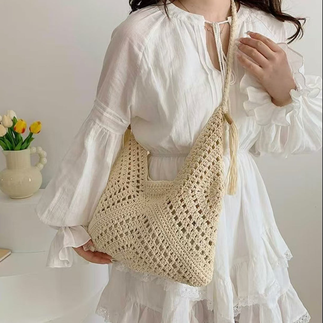 Hand-knotted Tote Bag Bowlift