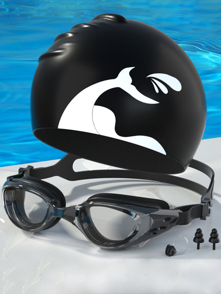 Swim set with hydro-dynamic properties Bowlift