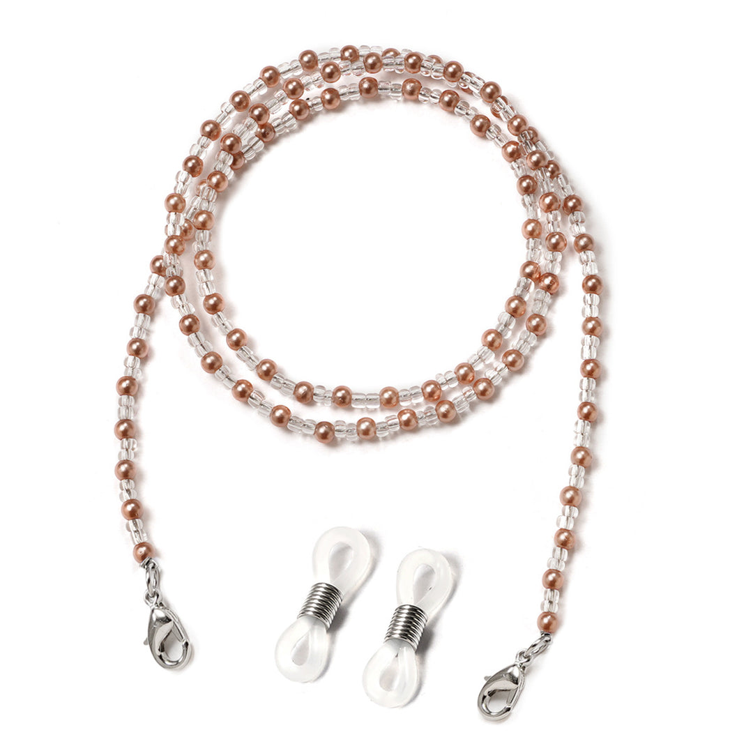 Elegantly Beaded Eyewear Chain Bowlift