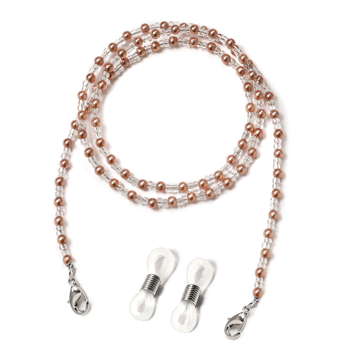 Elegantly Beaded Eyewear Chain Bowlift