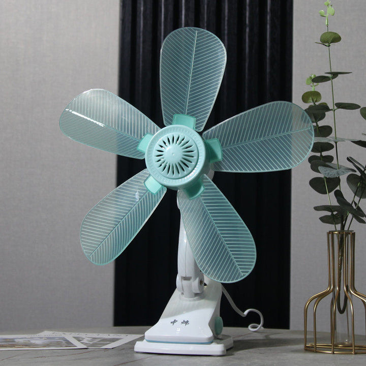 Ladies table fan with flexible holder and comfortable control Bowlift