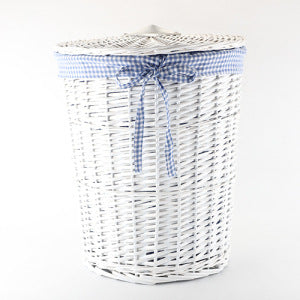 Decorative Wicker Laundry Basket Bowlift