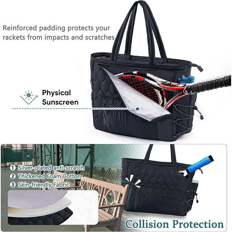 Sports bag with shoe compartment and versatile pockets Bowlift