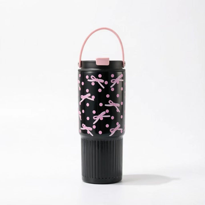 Women's Insulated Drinking Cup with Practical Handle Bowlift