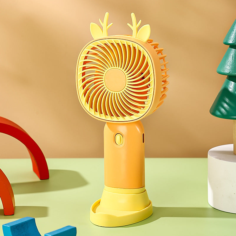 Ladies Portable Pet-Friendly Fan Bowlift