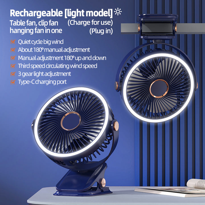 Unisex Versatile Clip-On Table Fan Bowlift
