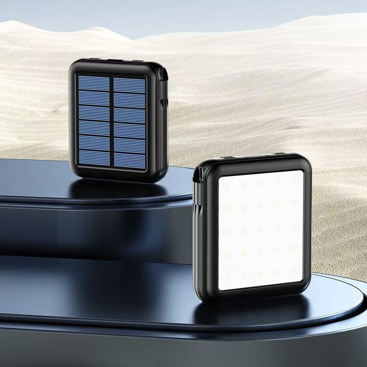 Solar lamp with integrated power bank Bowlift