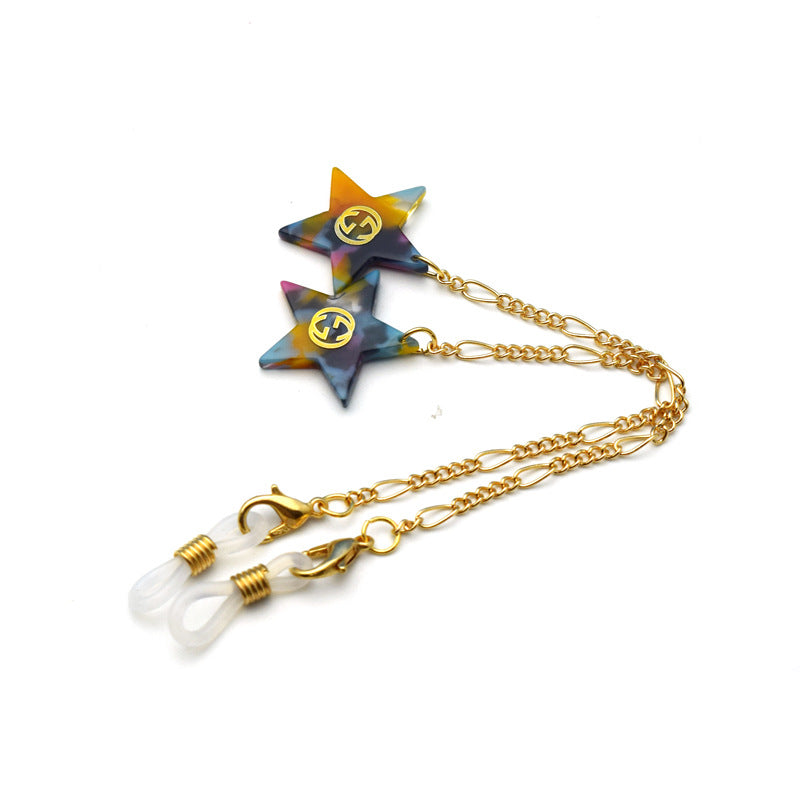 Star-Design Eyewear Chain Bowlift