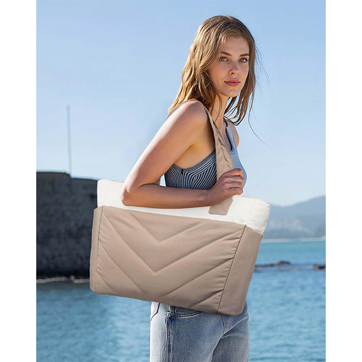 Multifunctional everyday bag with detachable cosmetic bag Bowlift