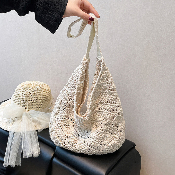Ethically Crafted Handwoven Crochet Tote Bag Bowlift