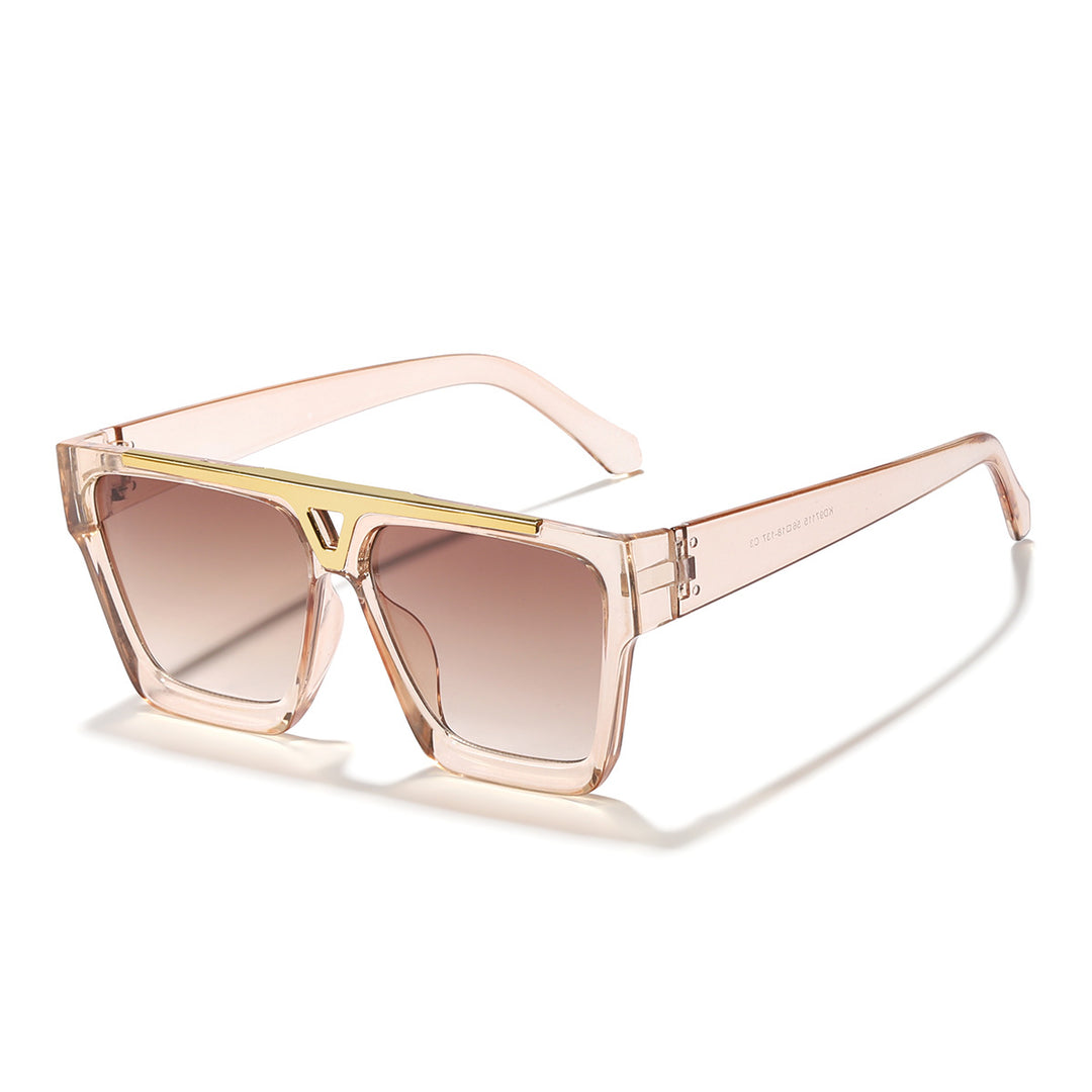 Women trendy sunglasses with minimalist frame Bowlift