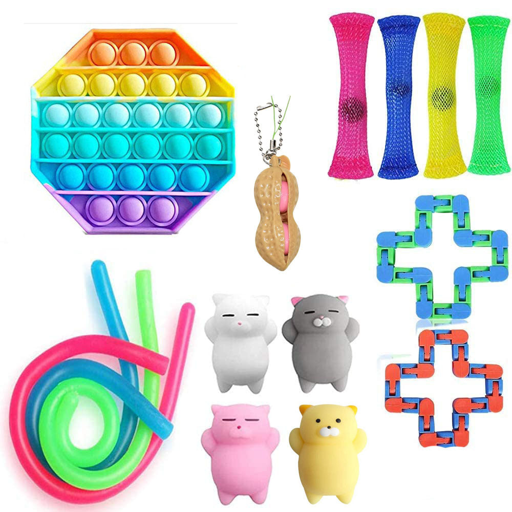 Unisex Stress Relief Toy in Christmas Tree Design Bowlift
