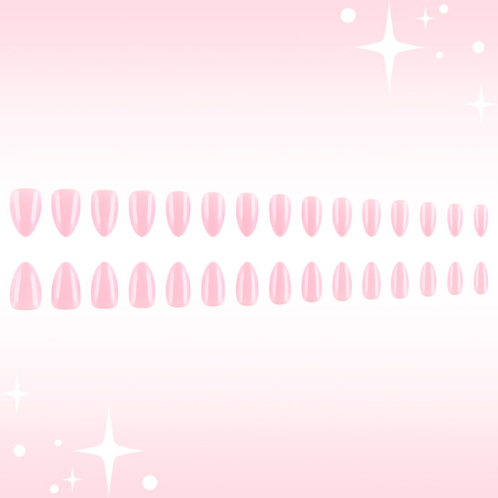Elegant Manicure Press-On Nail Set Bowlift