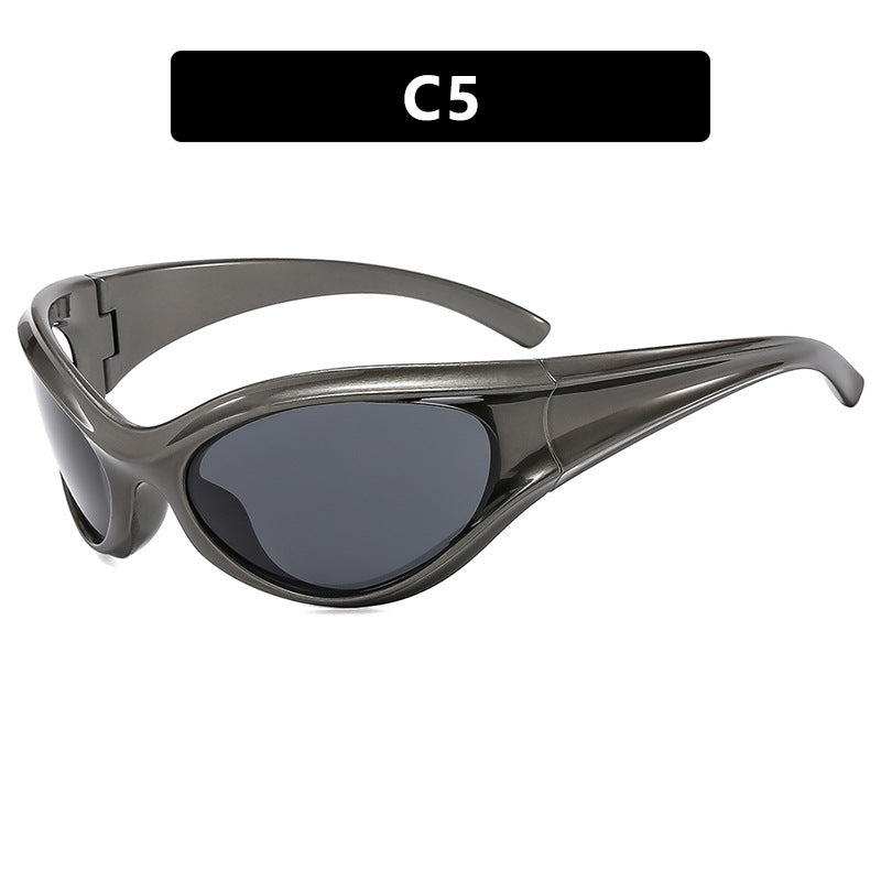 Women sporty sunglasses with aerodynamic design Bowlift