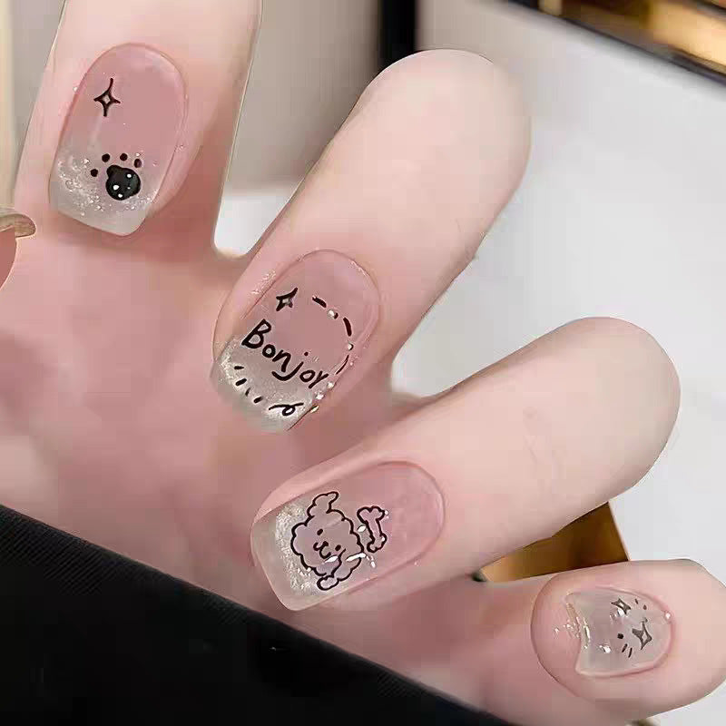 Artistic Ombre Nail Design Bowlift