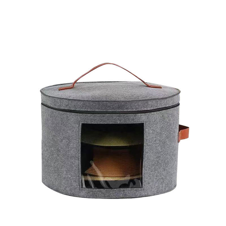 Practical storage basket with viewing window Bowlift