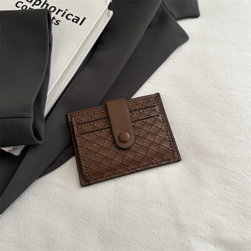 Minimalist Leather Card Holder Bowlift