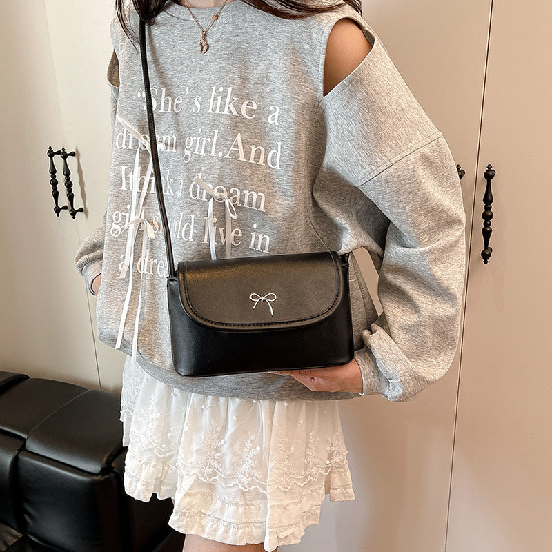 Minimalist Bow Detail Crossbody Handbag Bowlift