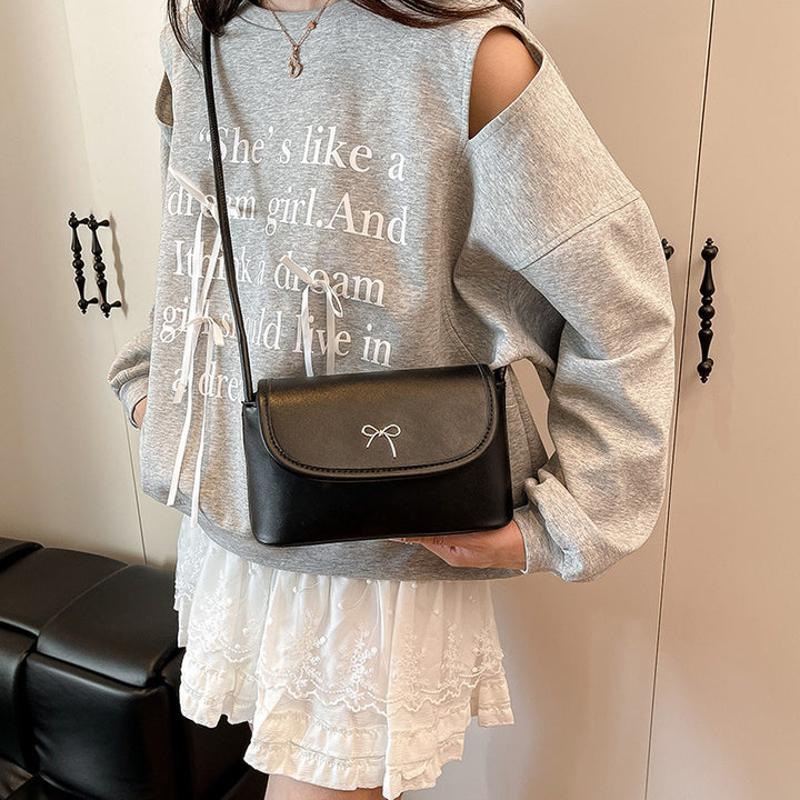 Minimalist Bow Detail Crossbody Handbag Bowlift