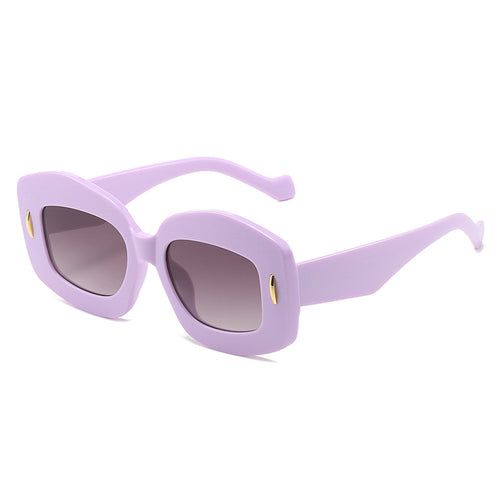 Contemporary Chunky Frame Sunglasses Bowlift