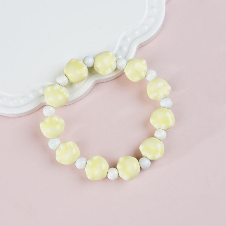 Heart-Shaped Beaded Bracelet Bowlift