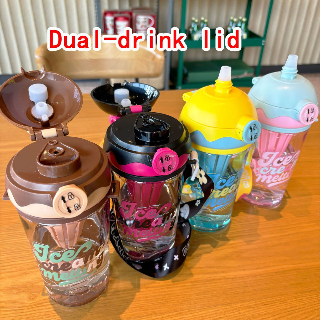 Ladies Creative Drinking Cups with Splash Guard Bowlift