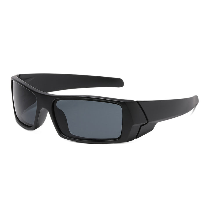 Polarized Wraparound Fishing Sunglasses with Impact-Resistant Frame Bowlift
