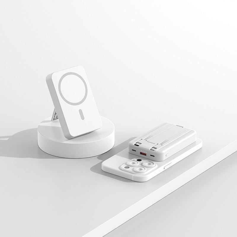 Portable Magsafe Powerbank with Integrated Stand Bowlift