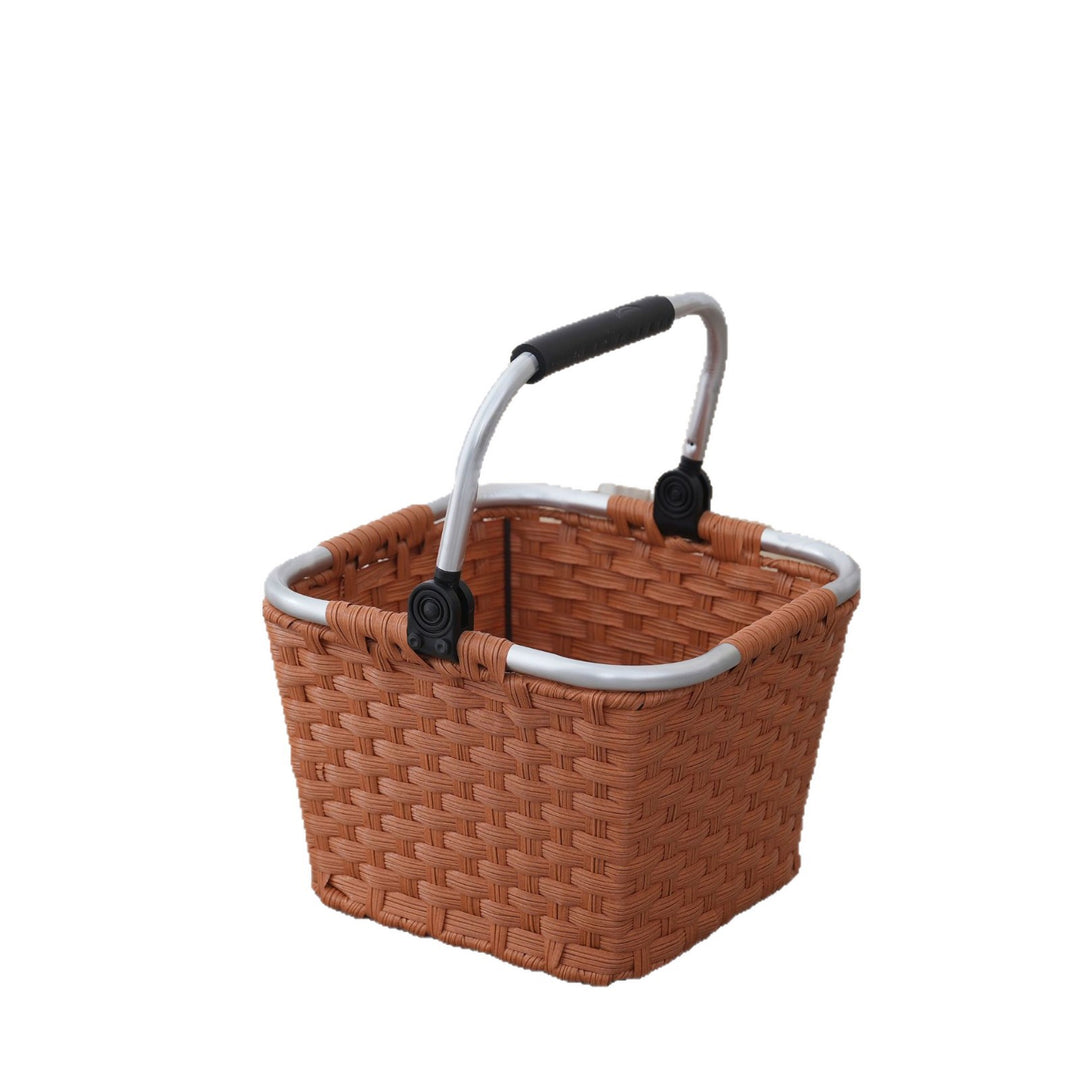 Practical shopping basket with aluminum handles Bowlift