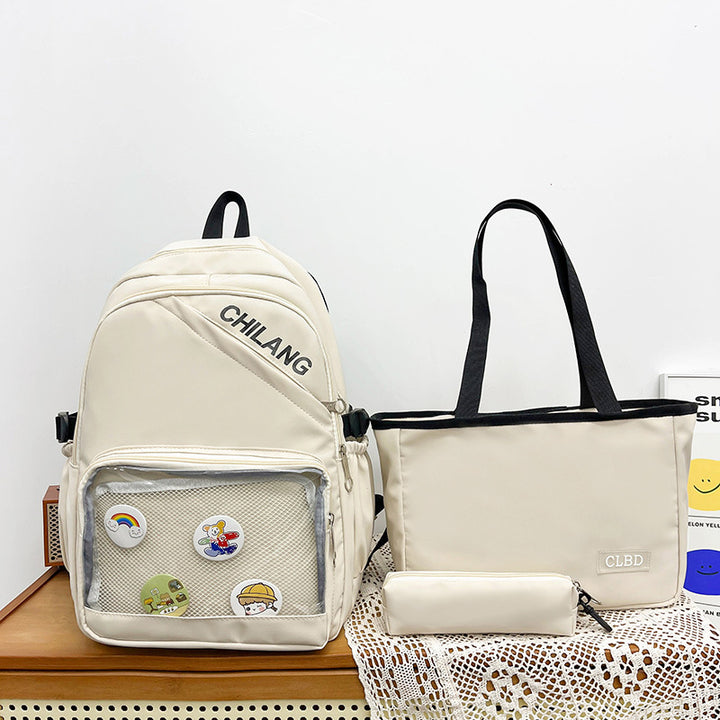 Stylish Multi-Pocket Backpack Set