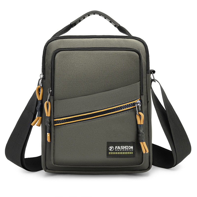 Versatile Multi-Compartment Messenger Bag Bowlift