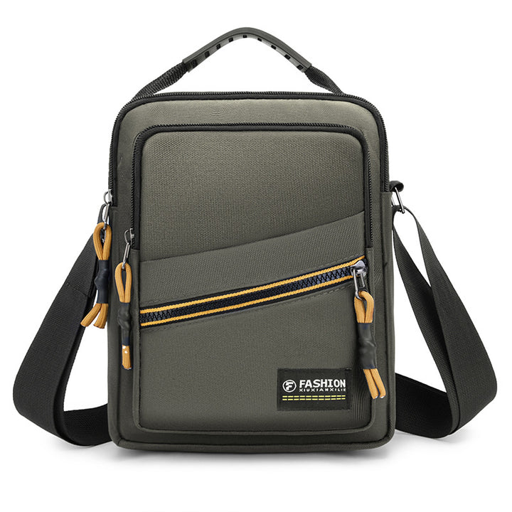 Versatile Multi-Compartment Messenger Bag Bowlift
