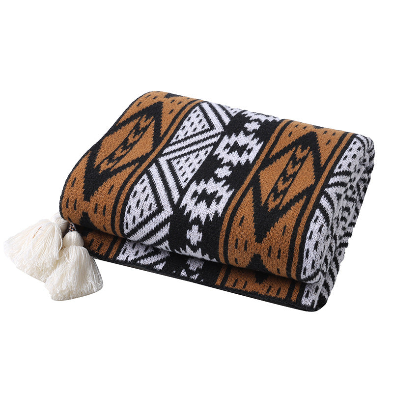 Ladies decorative throw blanket Bowlift