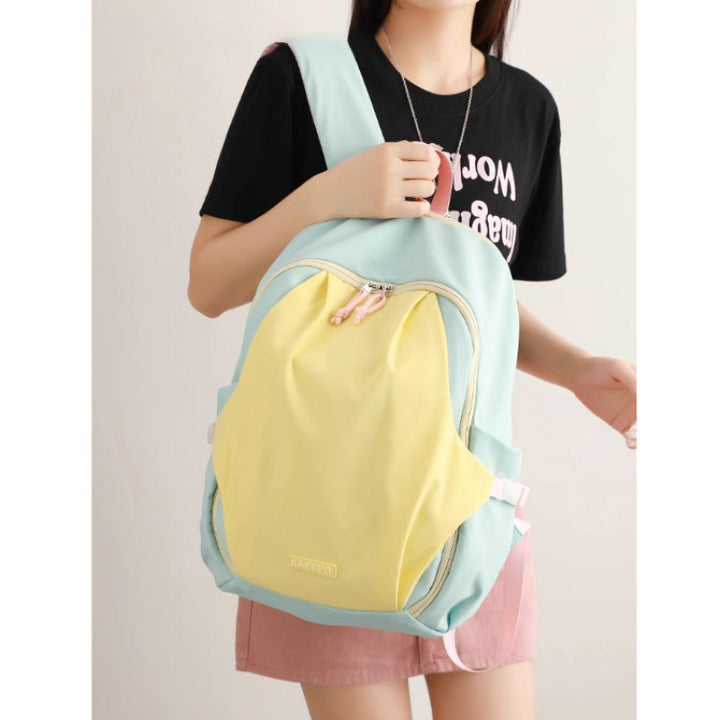 Fun-Themed Multi-Pocket Backpack Bowlift