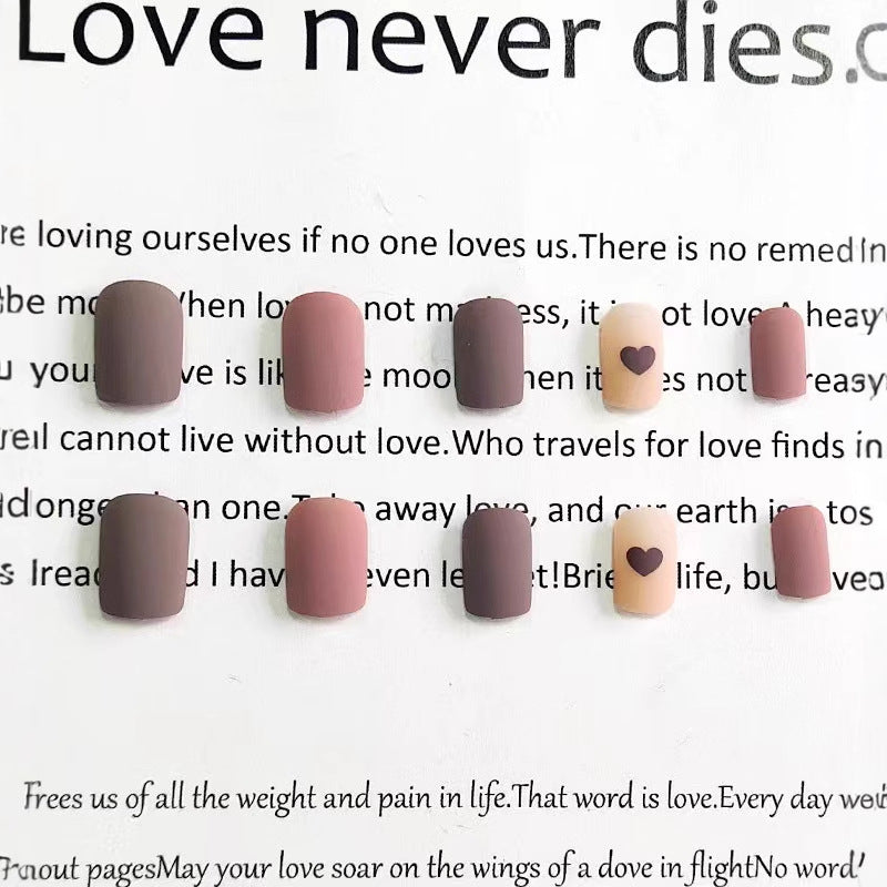 Artistic Heart Nail Art Bowlift