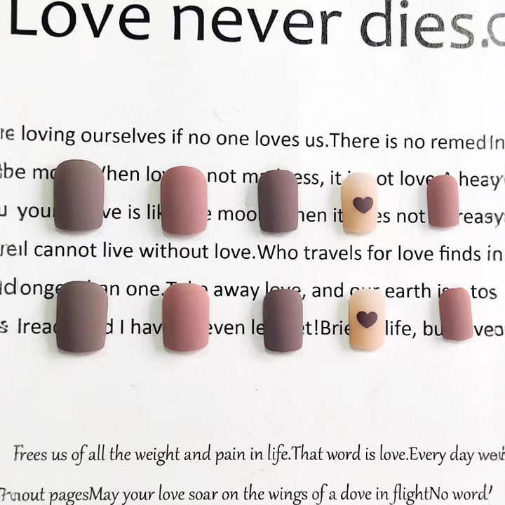 Artistic Heart Nail Art Bowlift