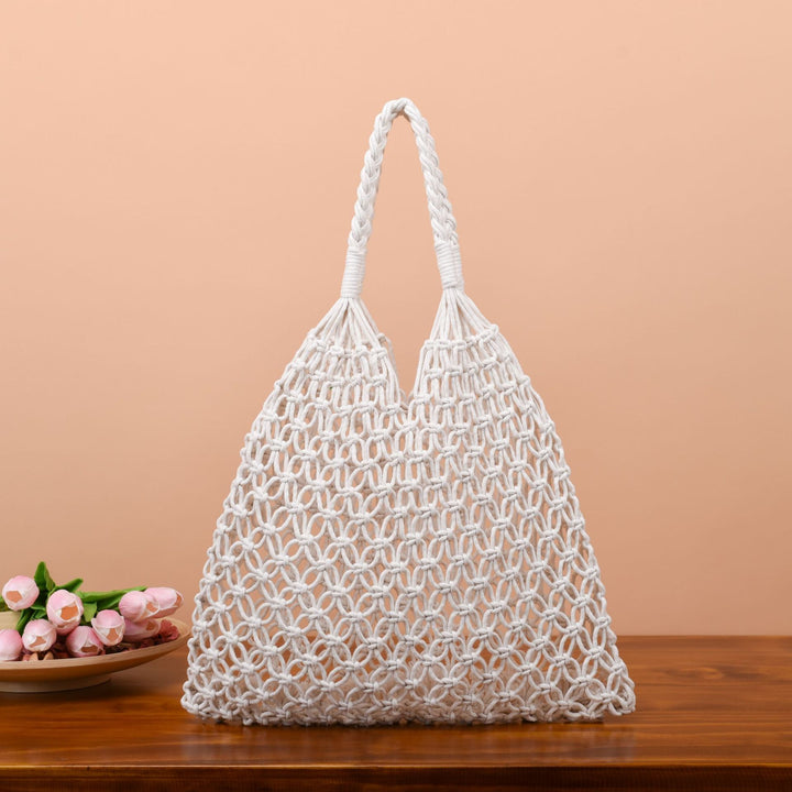 Handcrafted Mesh Bag Bowlift