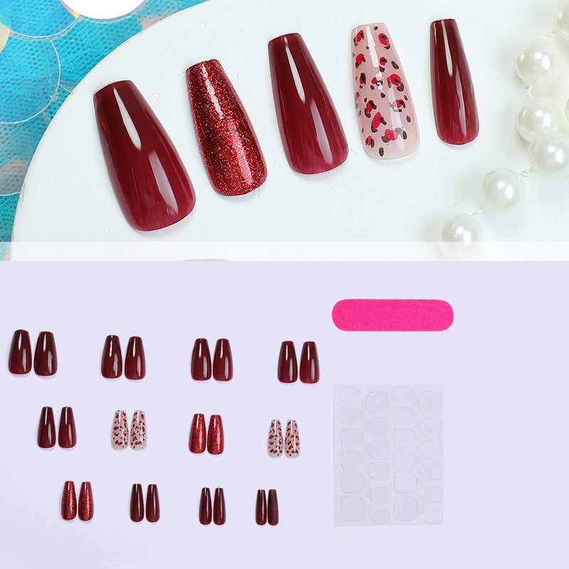 Glamorous Press-On Nail Art Set Bowlift