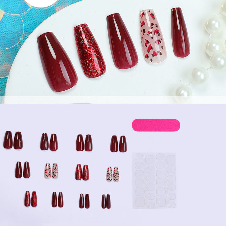 Glamorous Press-On Nail Art Set Bowlift