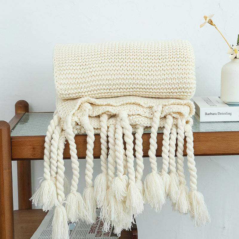 Women's high-quality knitted blanket Bowlift