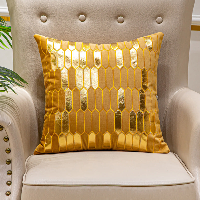 Decorative Luxury Geometric Velvet Pillow